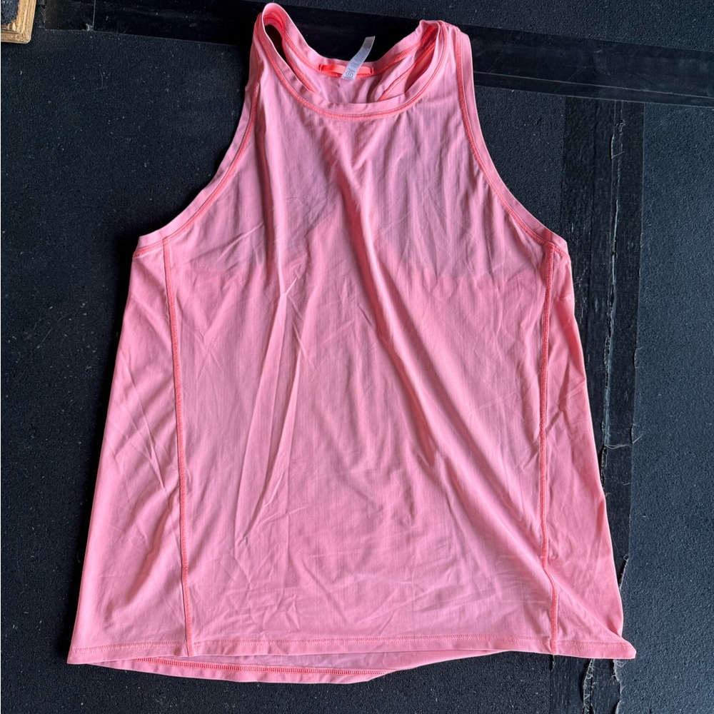 Athleta Coral Sleeveless Tank Top